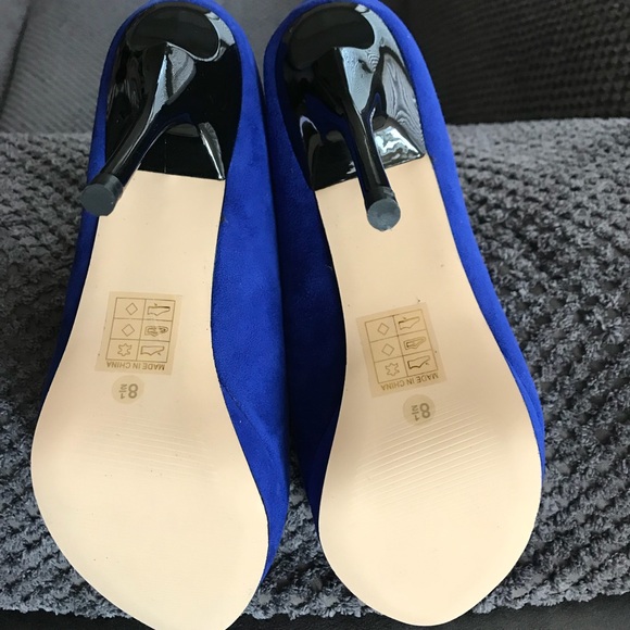 DV by Dolce Vita Blue Suede Booties - Picture 8 of 8